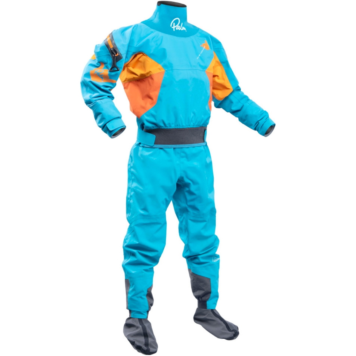 2026 Palm Junior Rocket Kayak Drysuit 13786 - Aqua